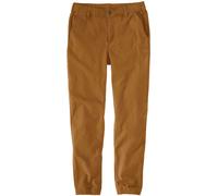 Carhartt Rugged Flex Canvas Jogger, pantalon en textile W33 Marron Clair Marron Clair