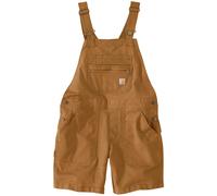 Carhartt Rugged Flex Canvas, short à bretelles femme XL Marron Clair Marron Clair