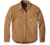 Carhartt Rugged Flex Duck, chemise femme M Marron Clair Marron Clair