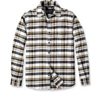 Carhartt Rugged Flex Flannel Plaid, chemise M Blanc/Noir/Jaune Blanc/Noir/Jaune