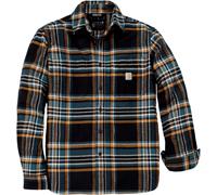 Carhartt Rugged Flex Flannel Plaid, chemise XL Noir Noir