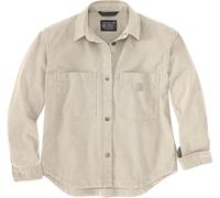 Carhartt Rugged Flex Loose Fit Heavyweight Duck Chemise femme, Cream, Taille L