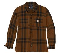 Carhartt Rugged Flex™ Loose Fit Midweight Flannel Long-Sleeve Plaid Shirt Chemise en Flanelle Femme (Lot de 1)