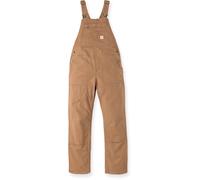 Carhartt Rugged Flex Relaxed Fit Canvas Combinaison dames, Marron, Taille XS