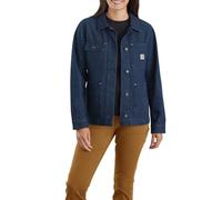 Carhartt Rugged Flex Relaxed Fit Denim Jacket Bleu L Femme
