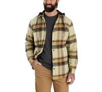 Carhartt Rugged Flex™ Relaxed Fit Flannel Fleece Lined Hooded Shirt Jac Chemise boutonnée Work Utility Homme (Lot de 1)