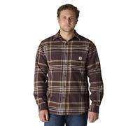 Carhartt Rugged Flex Relaxed Fit Midweight Flannel Long-Sleeve Plaid Shirt Rugged Flex Chemise à Manches Longues en Flanelle de Poids Moyen Coupe décontractée Homme (Lot de 1)