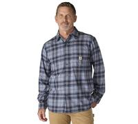 Carhartt Rugged Flex Relaxed Fit Midweight Flannel Long-Sleeve Plaid Shirt Rugged Flex Chemise à Manches Longues en Flanelle de Poids Moyen Coupe décontractée Homme (Lot de 1)