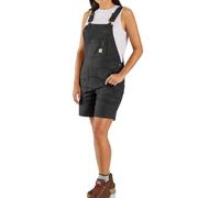 Pantalon court pour femmes Rugged Flex Canvas Shortall Carhartt - Black L