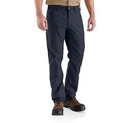 Carhartt Pantalon homme Rugged Stretch Canvas Pantalon Navy W31-L34