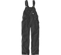 Carhartt Crawford Double Front Bib Combinaisons pour femme, Noir , XS