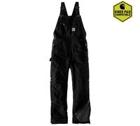 Carhartt Salopette Firm Duck Insulated Bib Overall Black S