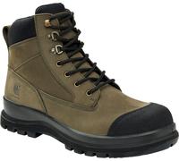 Carhartt Sécuritéitsstiefel Detroit 6" S3 Zip Boot Moss EUR 37