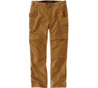 Carhartt Steel Rugged Flex Relaxed Fit Ripstop Double Front Utility Multi Pocket Work Pantalon, Marron, Taille 32/32