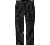 Carhartt Steel Rugged Flex Relaxed Fit Ripstop Double Front Utility Multi Pocket Work Pantalon, noir, Taille 34/34