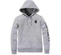 Carhartt Sweat-shirt femme Clarksburg Graphic Sweatshirt Asphalt Heather Nep XL