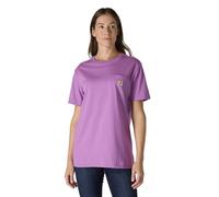 Carhartt T-shirt à manches courtes et poches pour femme, coupe ample et tissu lourd en liquidation, Taille M