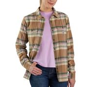 Carhartt Tencel™ Fiber Series Relaxed Fit Long Sleeve Flannel Shirt Chemise en Flanelle à Manches Longues avec Coupe Confortable Série Tencel™ Fiber pour Femme (Lot de 1)