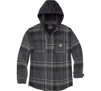 Carhartt Veste Flannel Sherpa-Lined Shirt Jac Black XL