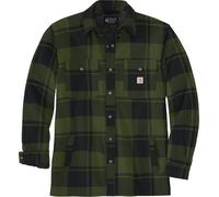 Carhartt Veste Flannel Sherpa-Lined Shirt Jac Chive XXL