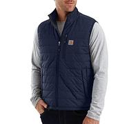 Carhartt Veste isolante légère Rain Defender, coupe décontractée Vêtements d'extérieur Utility Homme, bleu, S
