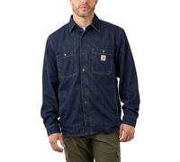 Carhartt Veste Snap Front Relaxed Fit Denim