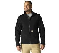 Carhartt Veste softshell Rain Defender pour homme - Coupe décontractée, noir, Large