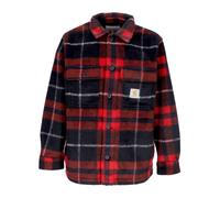 Carhartt Wip - Chemise à Carreaux en Molleton avec Poches - Homme - Chemises - Multicolore - Taille: L