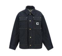 Carhartt Wip - Dearborn Jacket - Femme - Vestes - Bleu - Taille: 40 FR