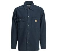 Carhartt wip surchemise homme bleu en velours de coton - S