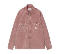 Carhartt Wip - Veste Chemise en Velours Côtelé avec Fermeture Éclair - Homme - Vestes - Rose - Taille: XL