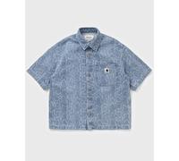 Carhartt WIP WMNS S/S Snake Lovilia Shirt women Shirts & Blouses blue taille: M