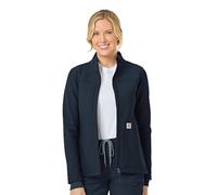 Carhartt Women's Fluid Resistant Fleece Jacket, Navy, M