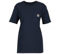 Carhartt - Women's Loose Fit Heavyweight S/S Pocket Cotton - T-shirt - XS - navy