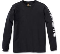 Carhartt Workwear T-shirt Workwear Logo manches longues Femme Noir XL