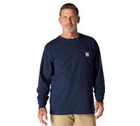 Carhartt Workwear T-shirt manches longues à poche Bleu marine Taille XL Homme