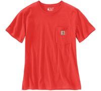 Carhartt Workwear Pocket T-shirt femme, Rouge, Taille M