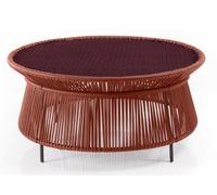 Caribe Chic Low Side Table Table d'appoint Cuivre / Noir-Rouge / Noir Outdoor ames OFFRE SPECIALE - AMES 01ACA
