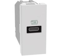 Caricatore USB-C Power Delivery 20W Bianco IP40 BTicino MatixGo JW4192C