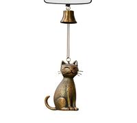 Carillon À Vent Animaux - Décoration Commémorative pour Porte avec Carillon Animaux,Statue Animaux avec Cloches Extérieures en Métal pour Maison Et Terrasse