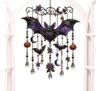 Carillon à vent attrape- Halloween Cloches acryliques 2D pour jardin