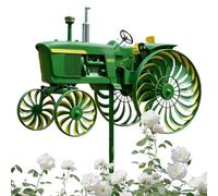 Carillon à vent de tracteur, décoration de jardin, sculpture à vent | Moulin à vent décoratif pour jardin, terrasse, arrière-cour, parterre de fleurs