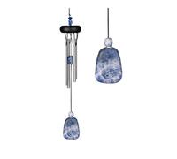 Carillon à vent feng shui lapis-lazuli 2