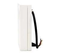 Carillon de porte filaire 12 V Sondeur électronique Ding Dong Blanc ABS 87 | Ce carillon de porte filaire 12 V offre un son clair ding-dong pour une notification instantanée des visiteurs à la maison ou