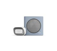 Extel Sonnette sans fil diBi Flash Soft 081740 – 200m, IP44, flash, alerte batterie, évolutive