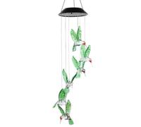 Carillon eolien 12,5x70cm 600mah ip44 6 - Roame - led contrôle intelligent de la lumière carillon à vent extérieur carillon éolien