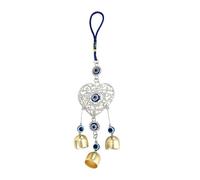 Carillon éolien papillon avec clochettes, carillon éolien en métal, carillon éolien en forme de cœur, carillon éolien, carillon éolien, petit carillon éolien, cloches de jardin en métal, décoration