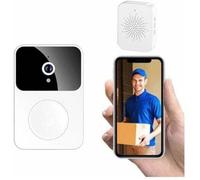 Carillon et sonnette Sonnette Sans Fil Connectée Avec Caméra De Surveillance, Wifi Smart Camera, Enregistrement Vidéo, Sonnette