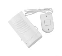 Carillon filaire simple, taille compacte pour une installation facile, pour une utilisation polyvalente dans la maison, le magasin, le bureau, corps en plastique blanc