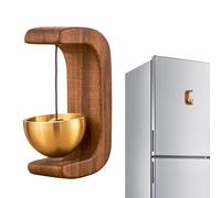 Carillon magnétique en bois - Alerte d'entrée en bois naturel | Avertissement sonore à déclenchement de contact pour la maison, le bureau, le magasin, le cadre de porte, facile à installer, accessoire